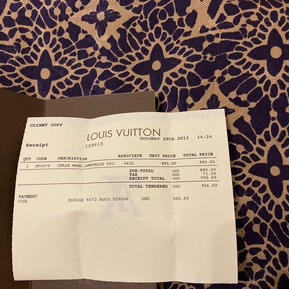 Louis Vuitton Shawl - Picture 4 of 5
